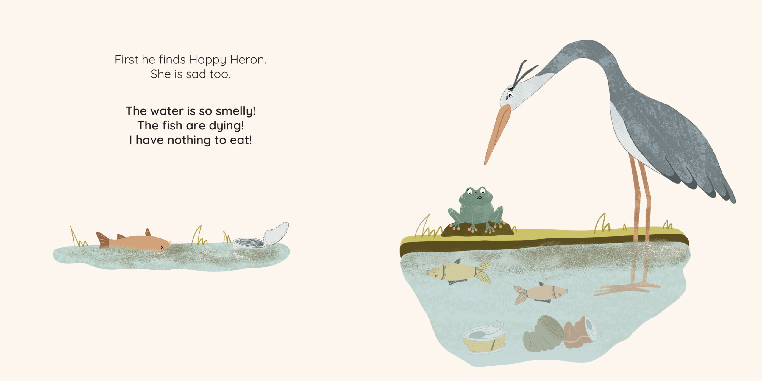 What’s happened to our water? — original illustrated page 5, English text included
