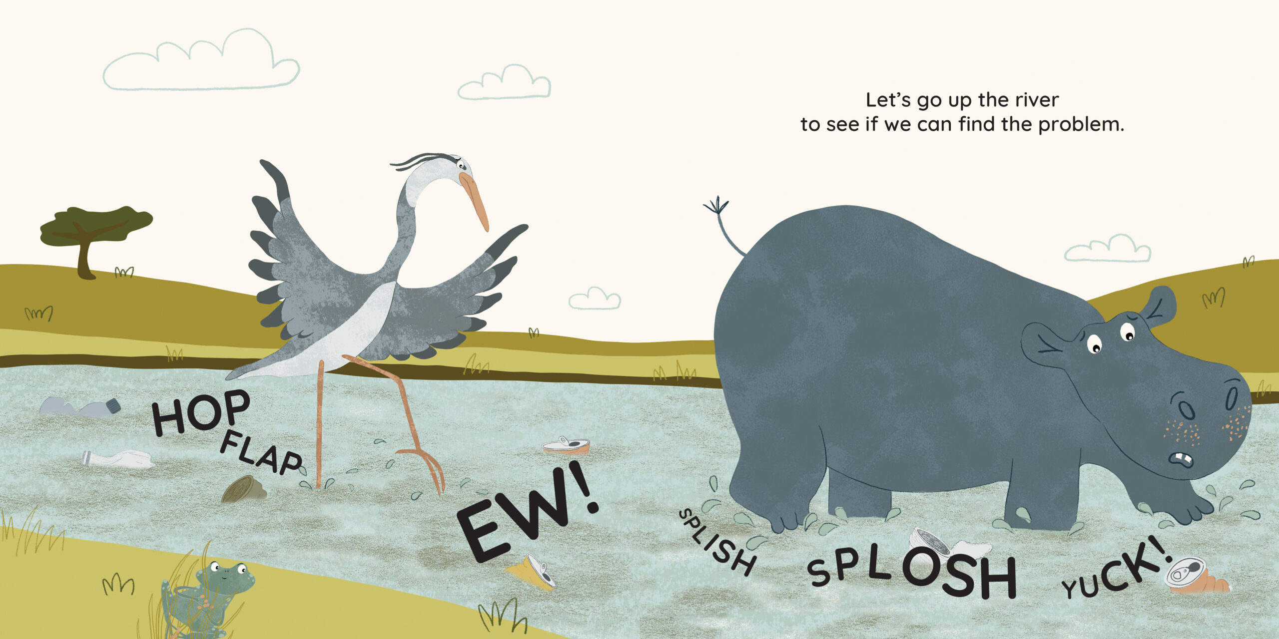 What’s happened to our water? — original illustrated page 6, English text included
