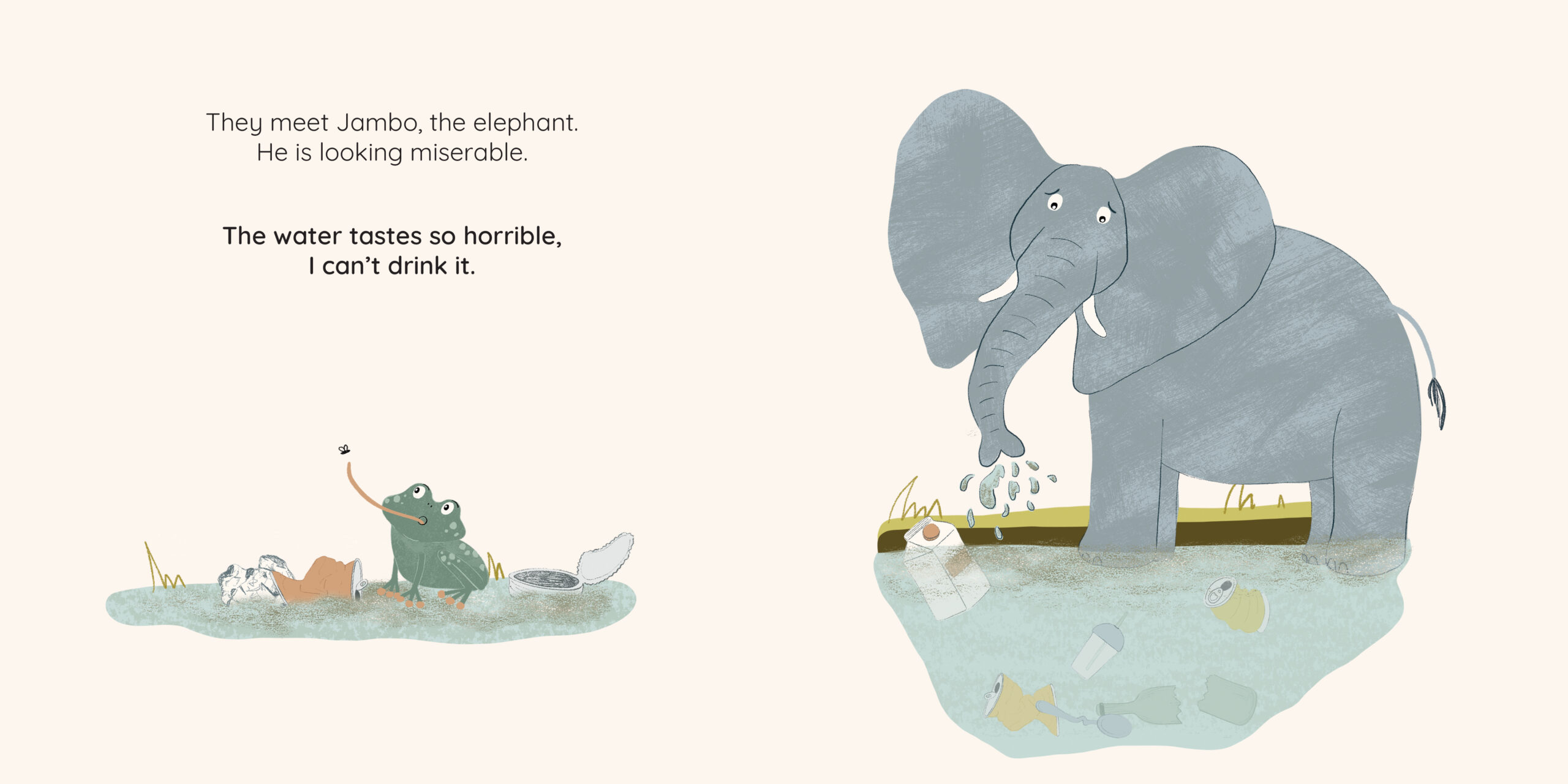 What’s happened to our water? — original illustrated page 7, English text included