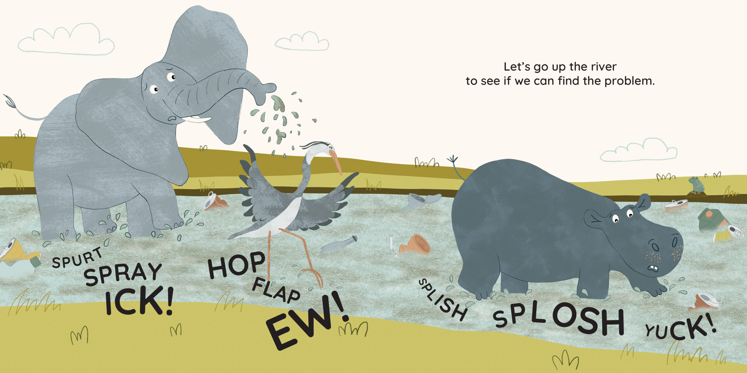 What’s happened to our water? — original illustrated page 8, English text included