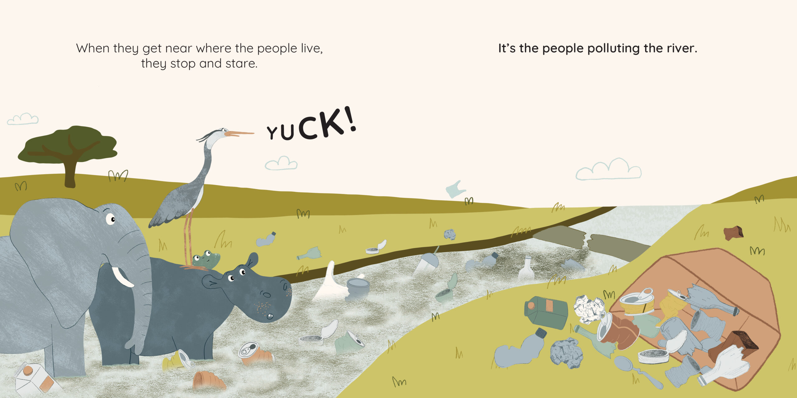 What’s happened to our water? — original illustrated page 9, English text included