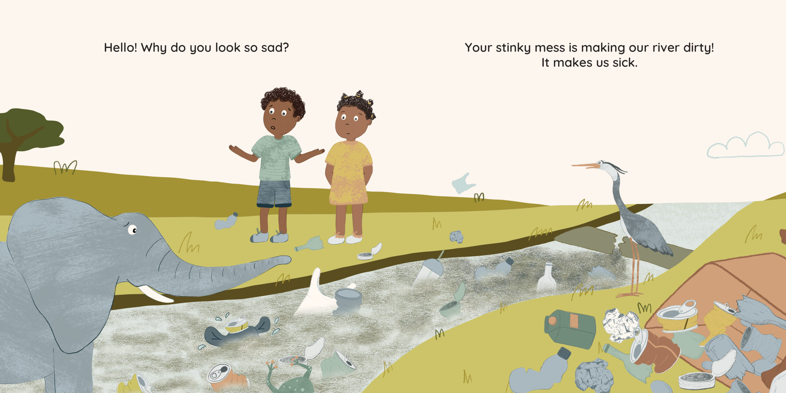 What’s happened to our water? — original illustrated page 10, English text included