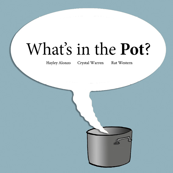 What’s In The Pot? — original illustrated page 1, English text included