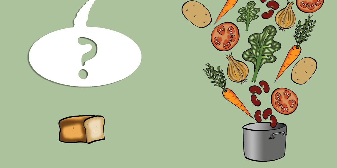 What’s In The Pot? — original illustrated page 2, English text included