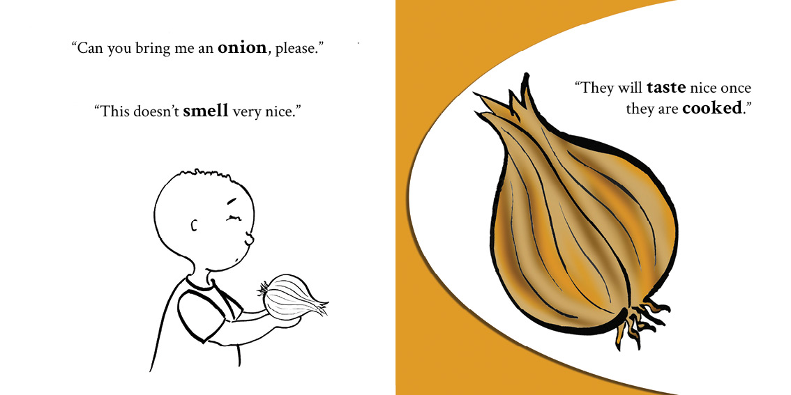 What’s In The Pot? — original illustrated page 7, English text included