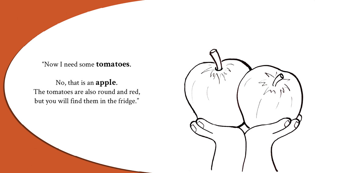 What’s In The Pot? — original illustrated page 8, English text included