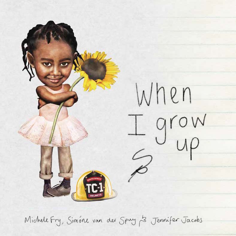 When I grow up — original illustrated page 1, English text included