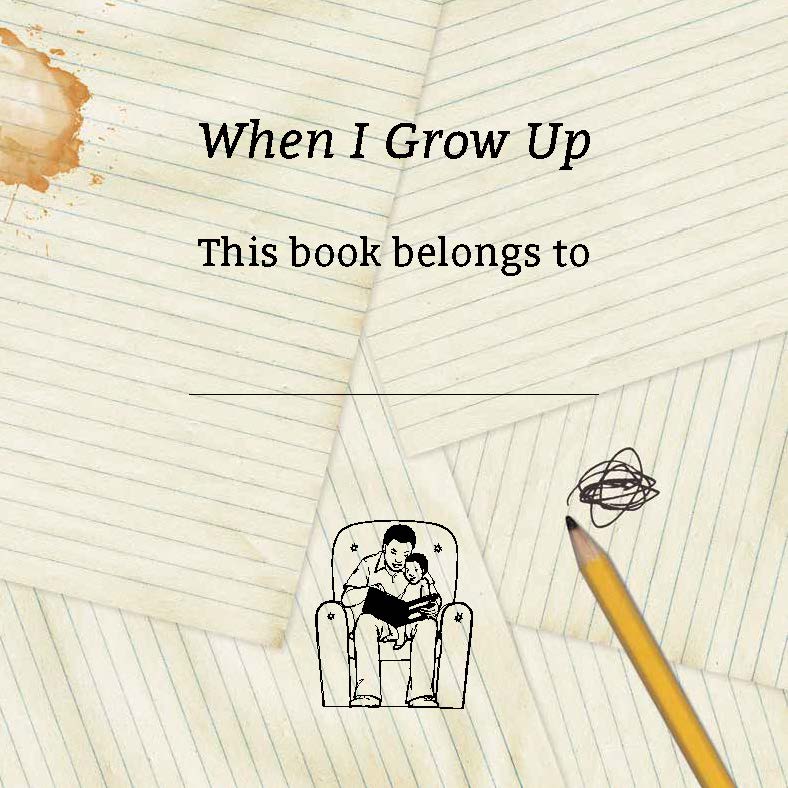 When I grow up — original illustrated page 2, English text included