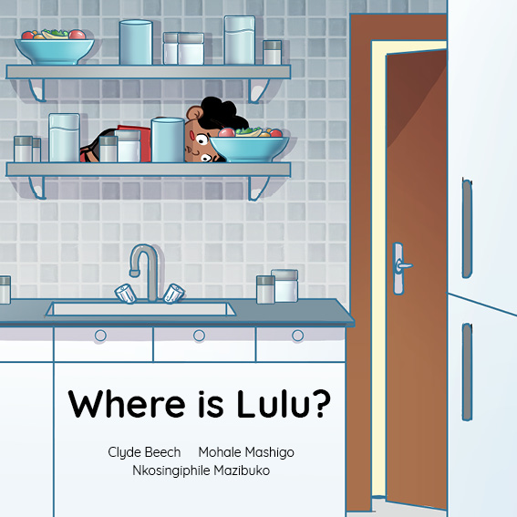 Where is Lulu? — original illustrated page 1, English text included