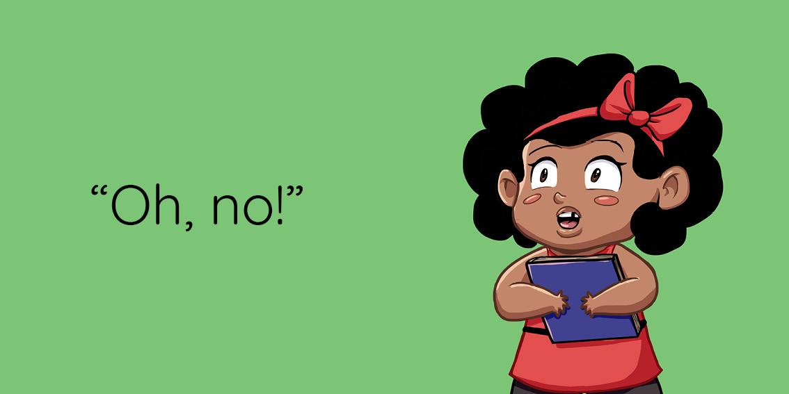 Where is Lulu? — original illustrated page 3, English text included