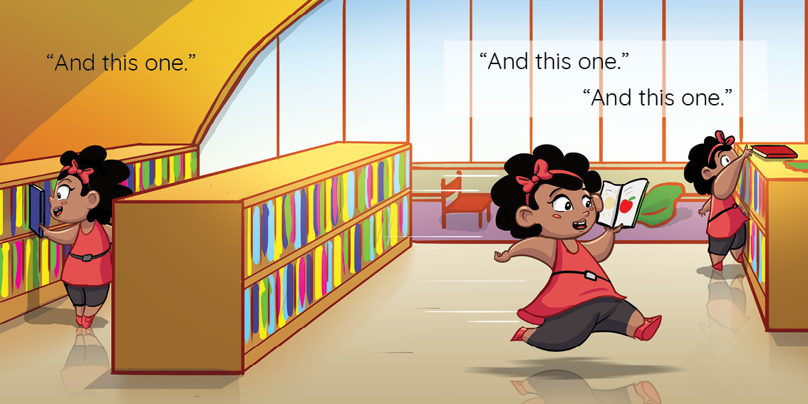 Where is Lulu? — original illustrated page 12, English text included