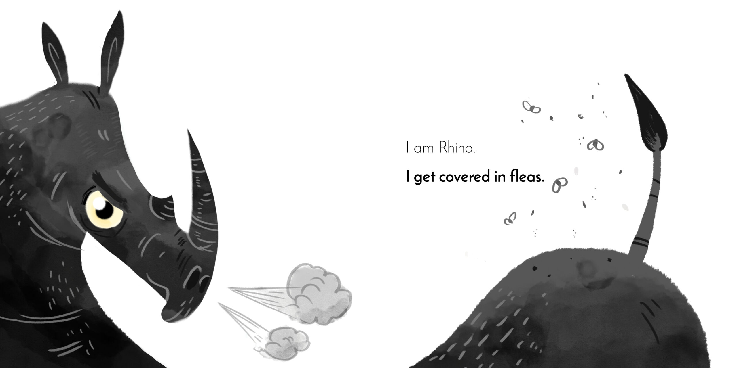 Who is our friend? — original illustrated page 7, English text included