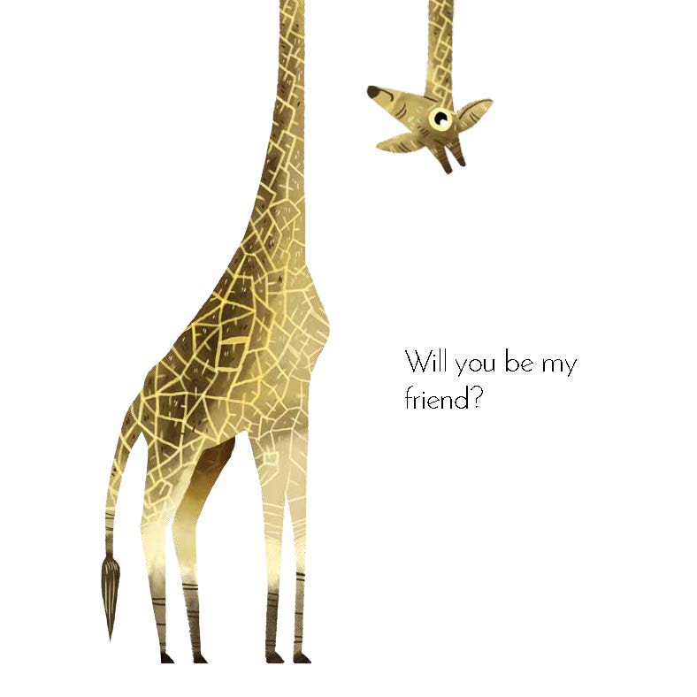 Who is our friend? — original illustrated page 18, English text included
