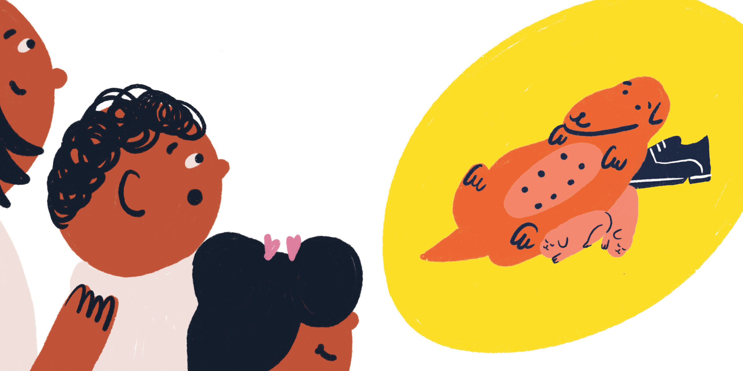 Who Took My Shoe? — original illustrated page 13, English text included