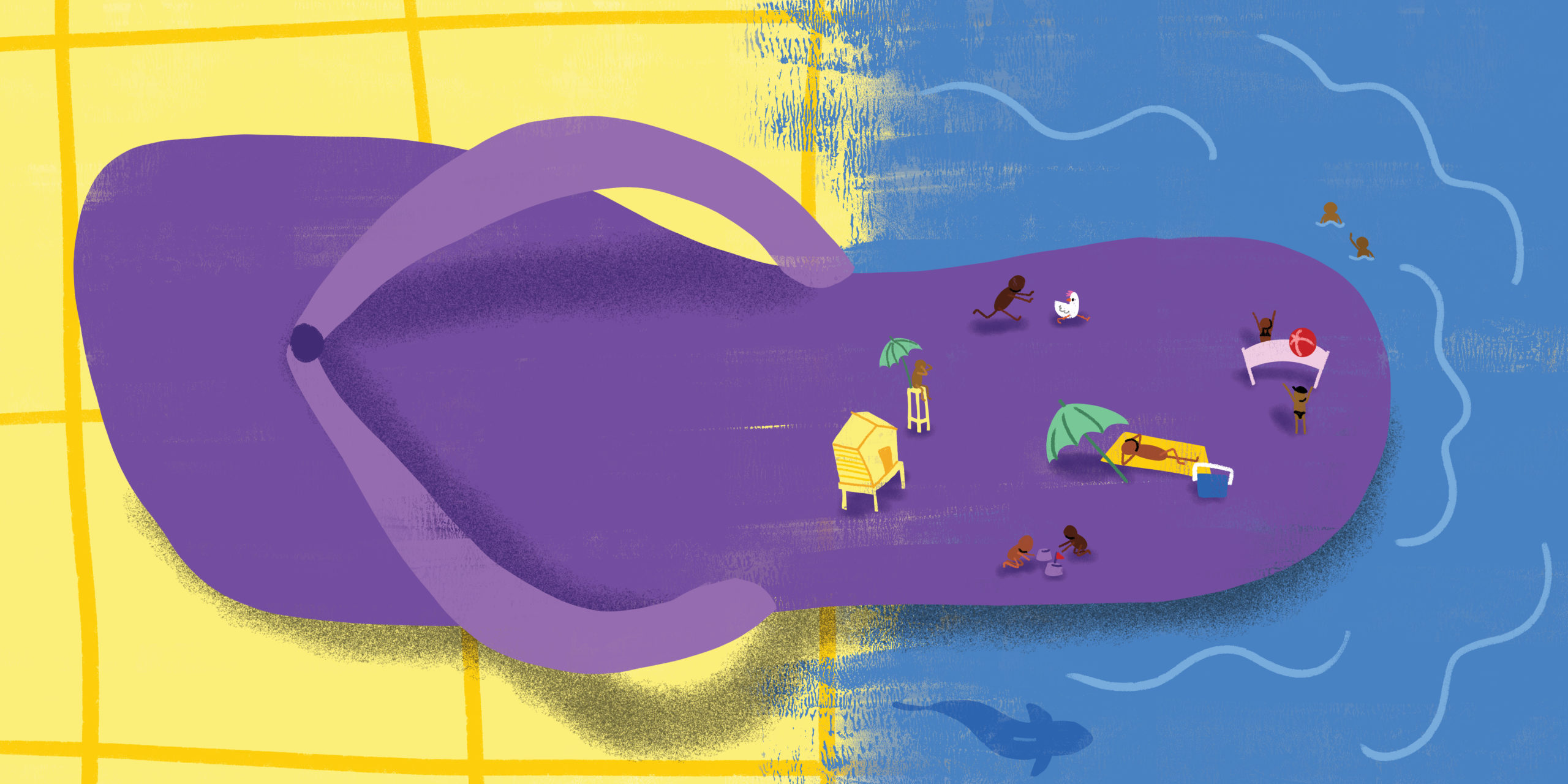 Whose shoe is this? — original illustrated page 11, English text included