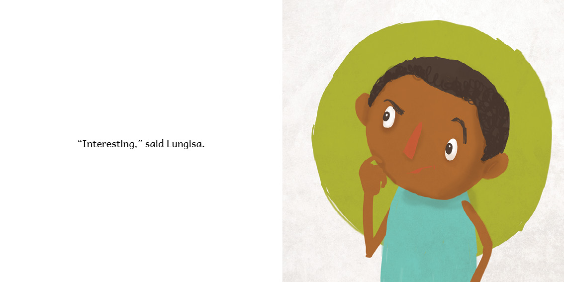 Why is there a hole in the wall? — original illustrated page 4, English text included