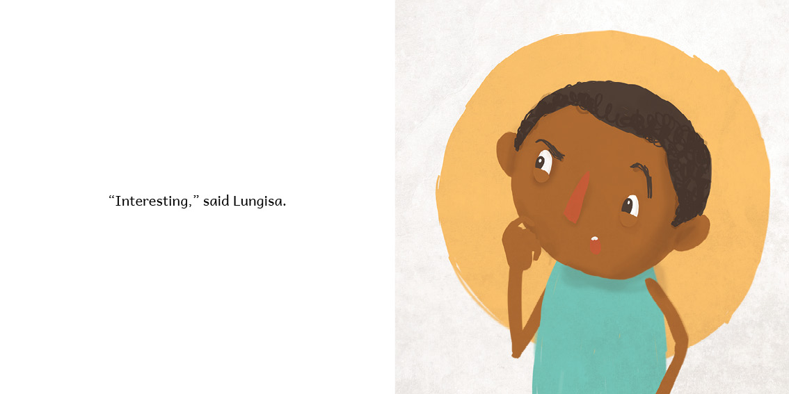 Why is there a hole in the wall? — original illustrated page 7, English text included