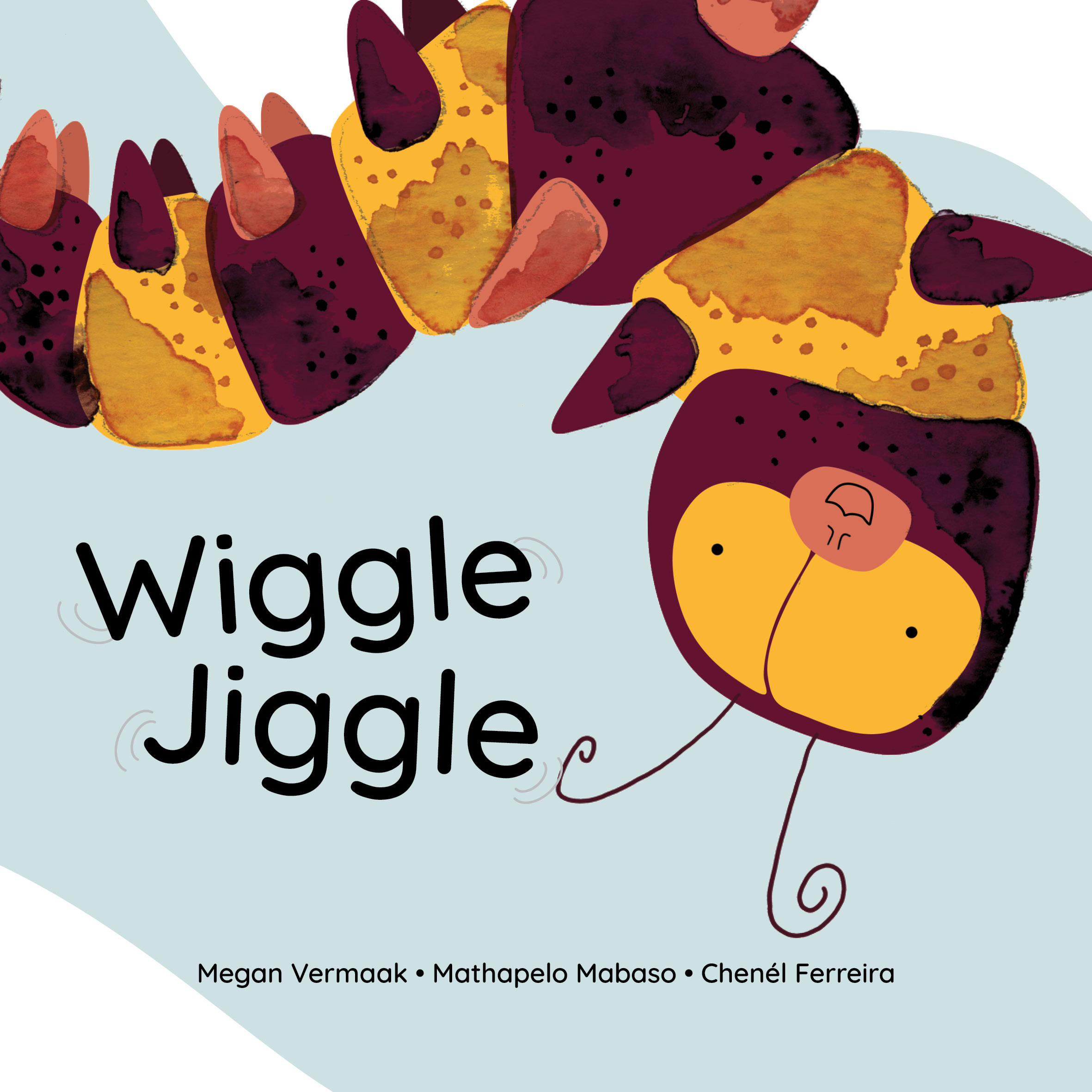 Wiggle Jiggle — original illustrated page 1, English text included