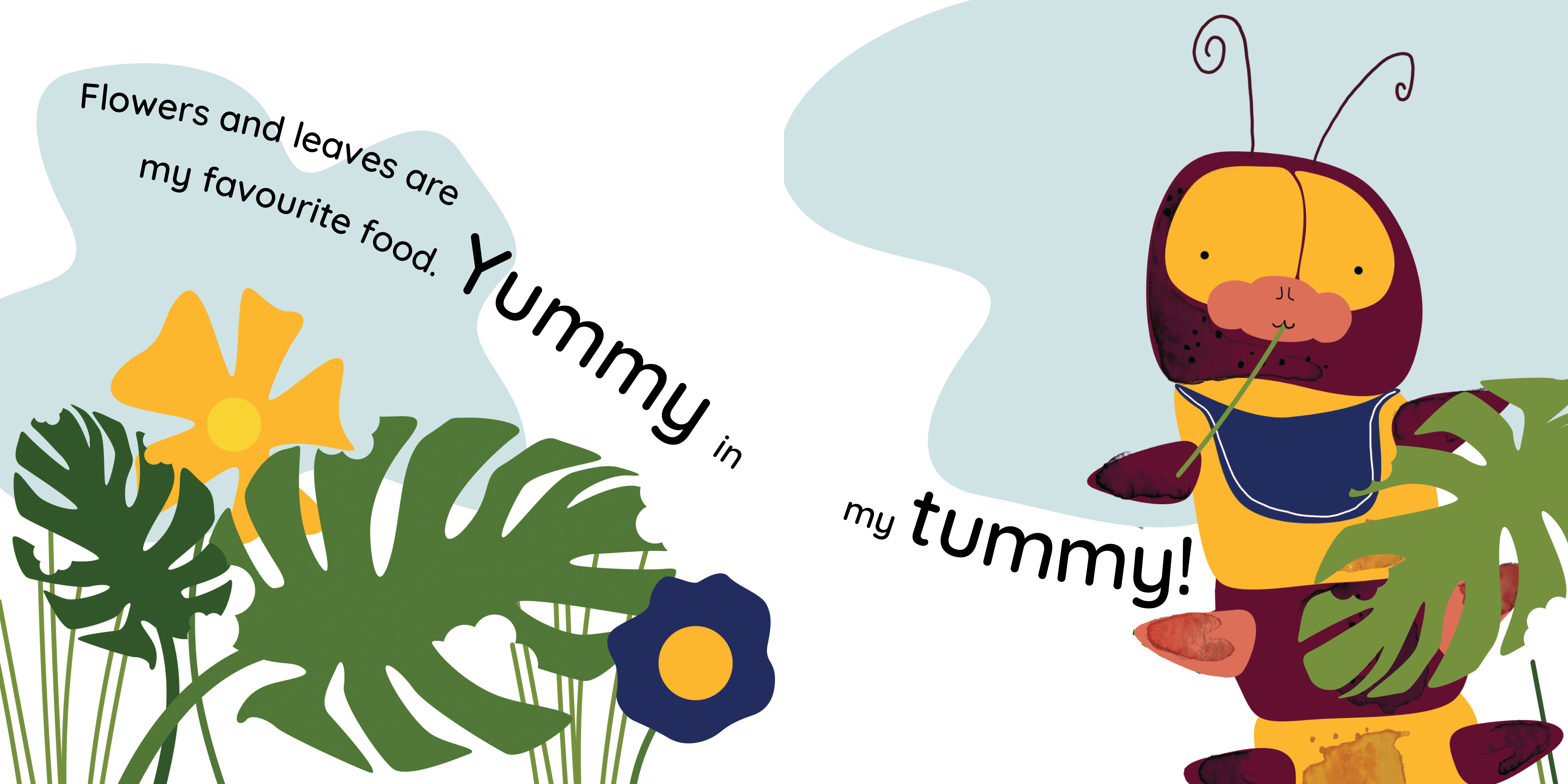 Wiggle Jiggle — original illustrated page 6, English text included