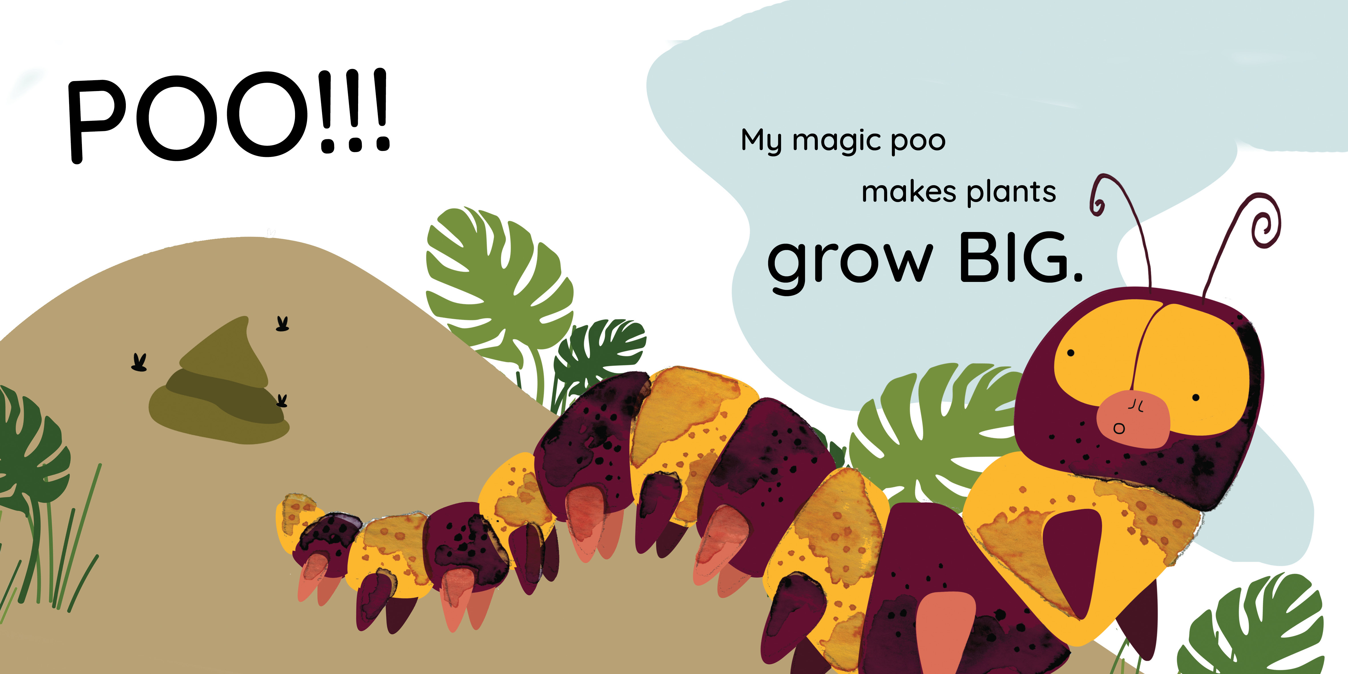 Wiggle Jiggle — original illustrated page 10, English text included