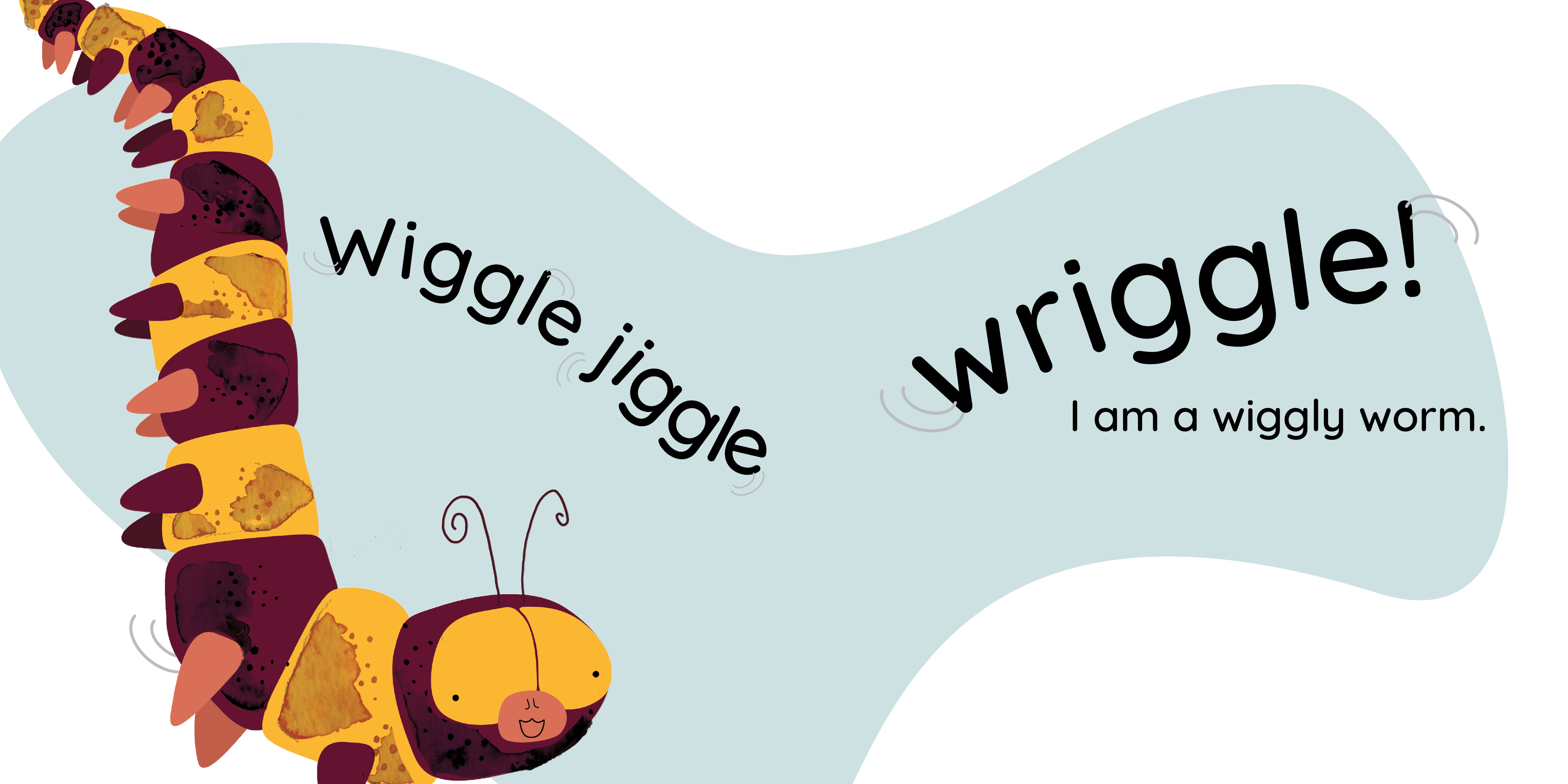 Wiggle Jiggle — original illustrated page 12, English text included