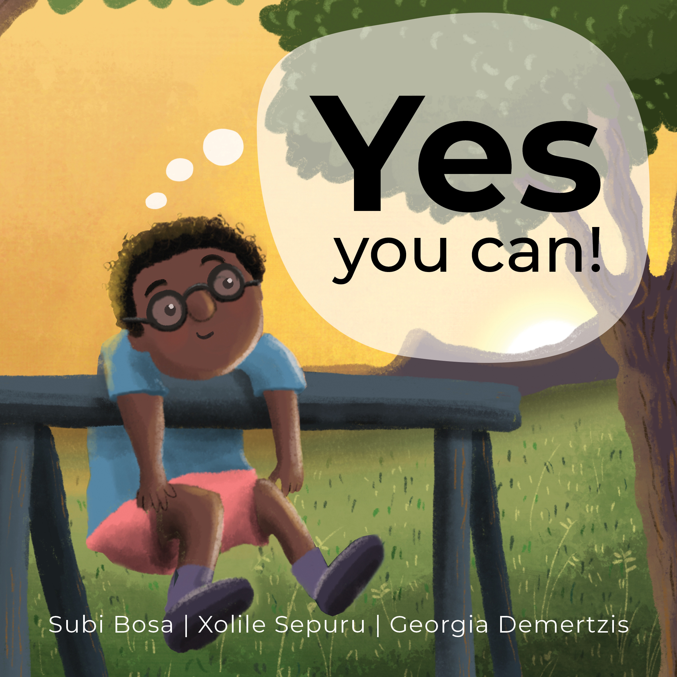 Yes you can! — original illustrated page 1, English text included