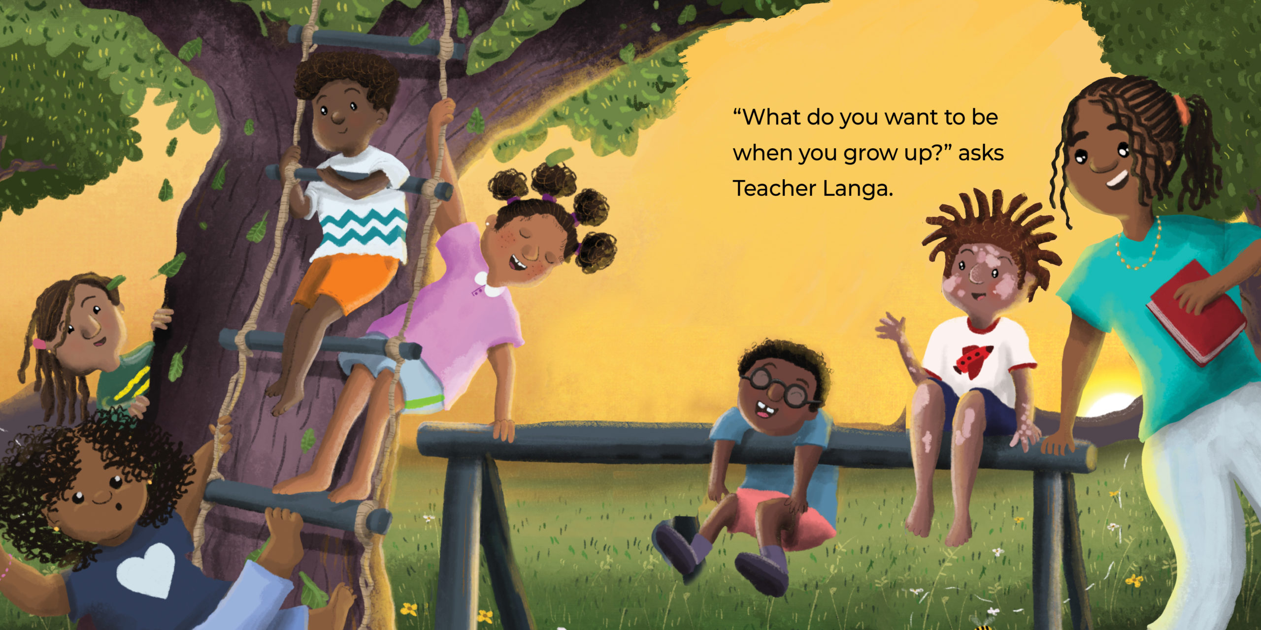Yes you can! — original illustrated page 2, English text included