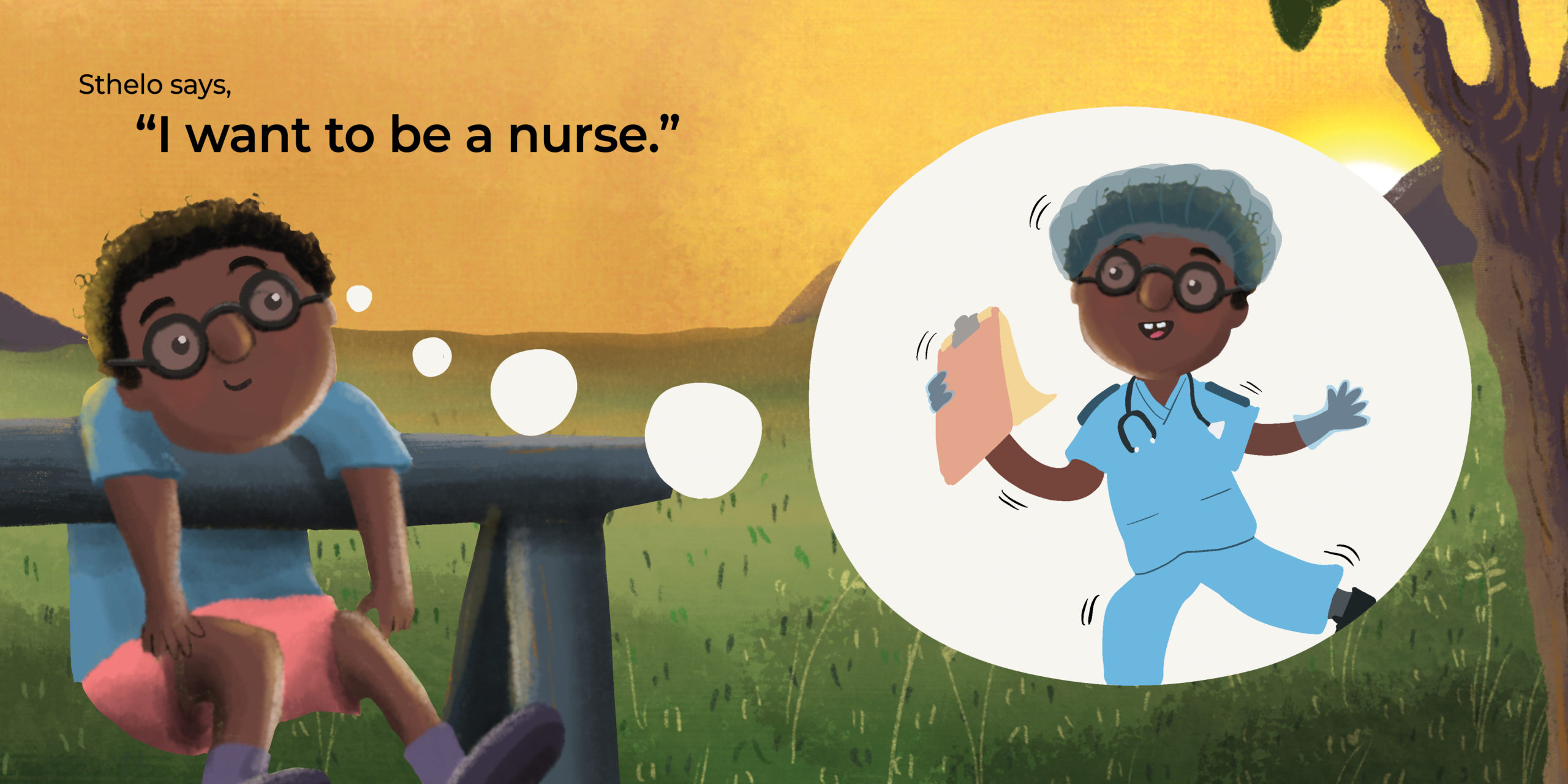 Yes you can! — original illustrated page 7, English text included