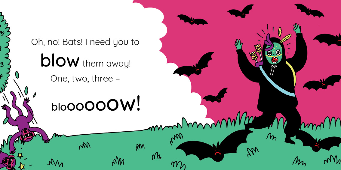 You! Yes You! — original illustrated page 7, English text included
