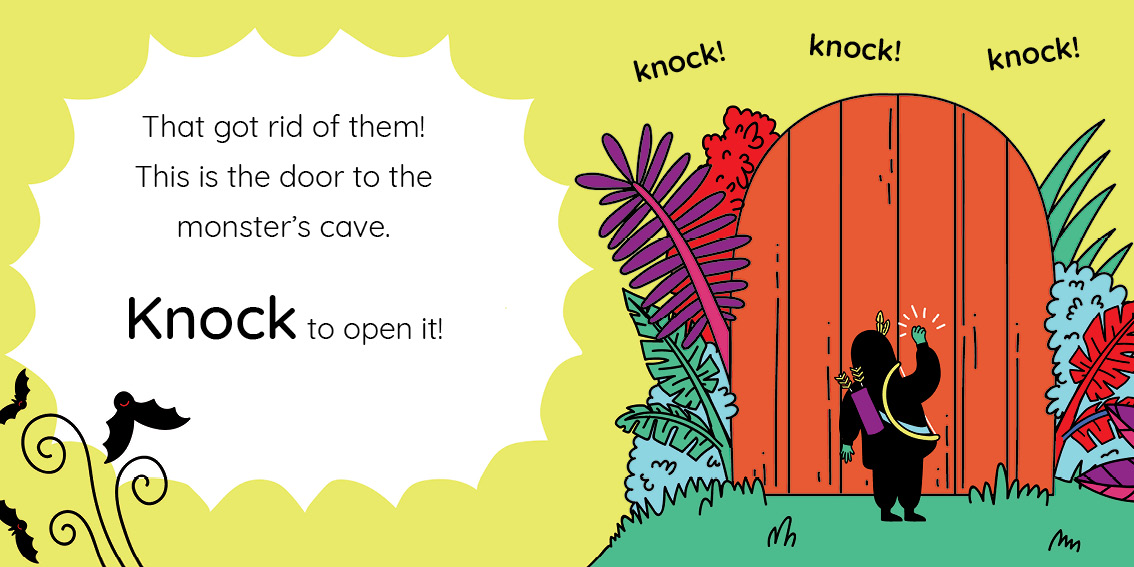 You! Yes You! — original illustrated page 8, English text included
