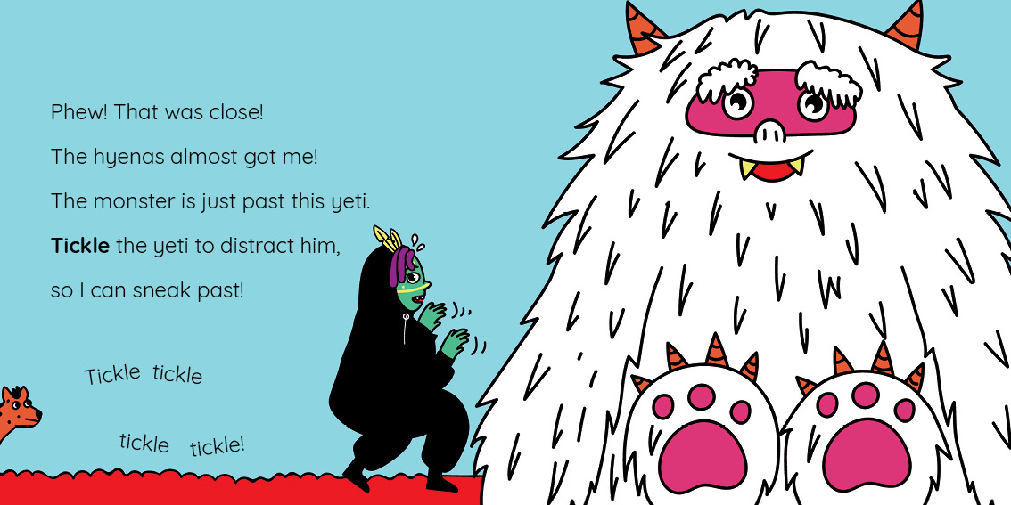 You! Yes You! — original illustrated page 12, English text included
