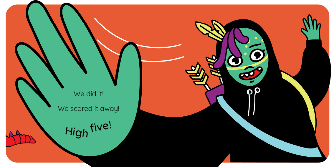 You! Yes You! — original illustrated page 15, English text included