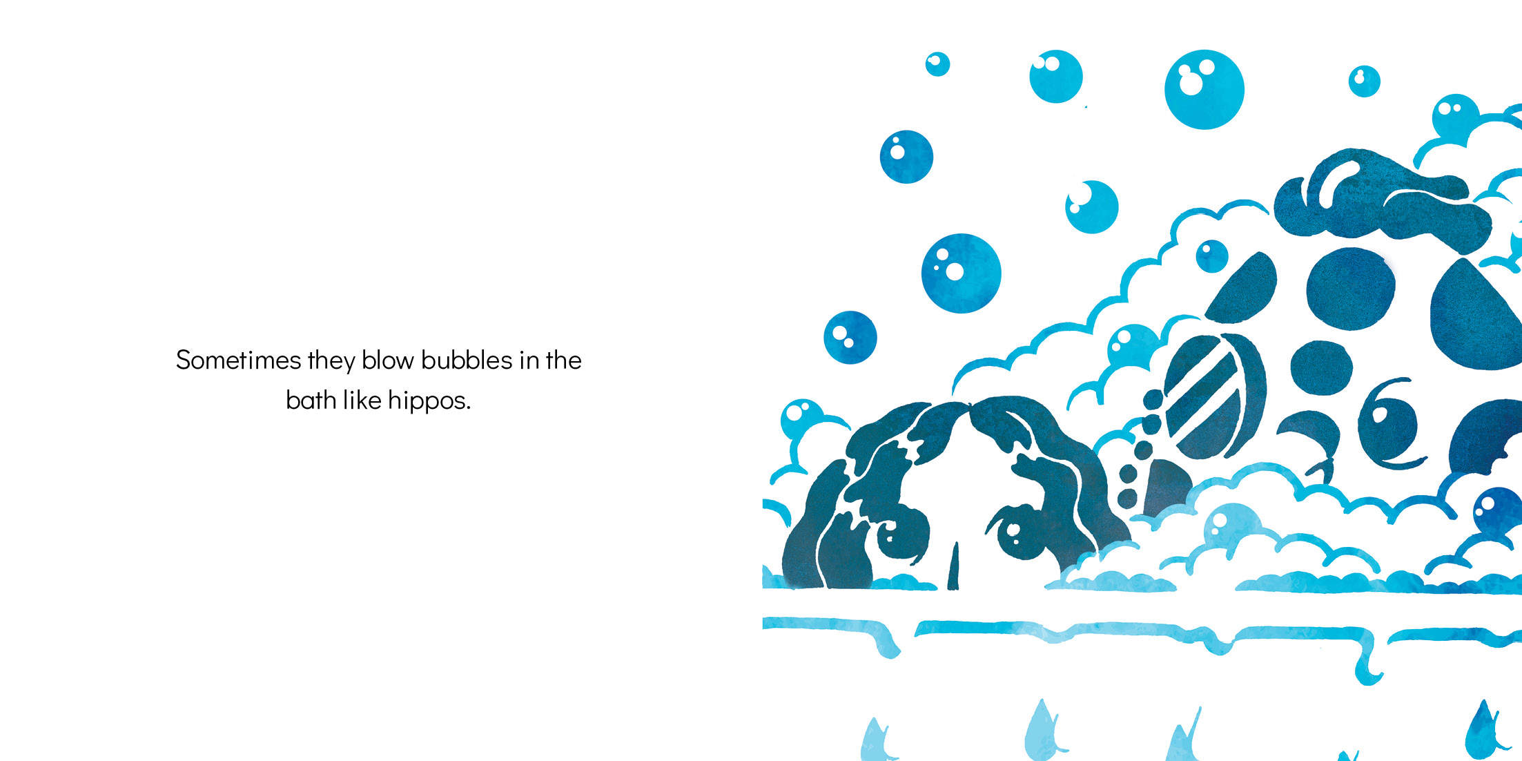 Zandi and Birdy Monster — original illustrated page 7, English text included
