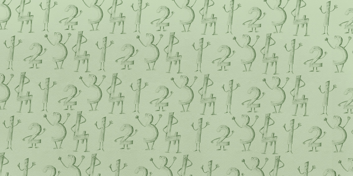 Zanele sees numbers — original illustrated page 3, English text included