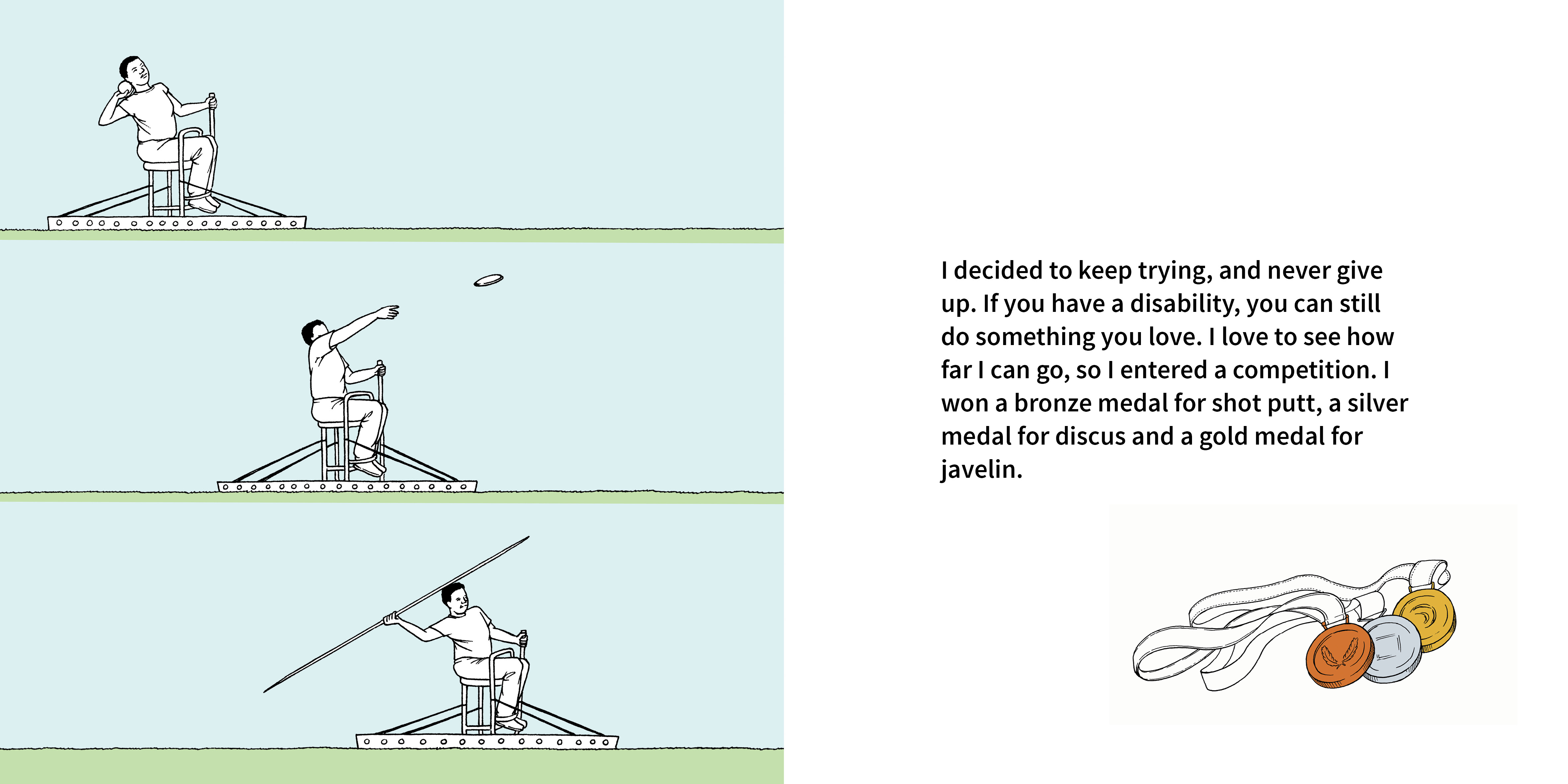 Zanele Situ: My Story — original illustrated page 6, English text included