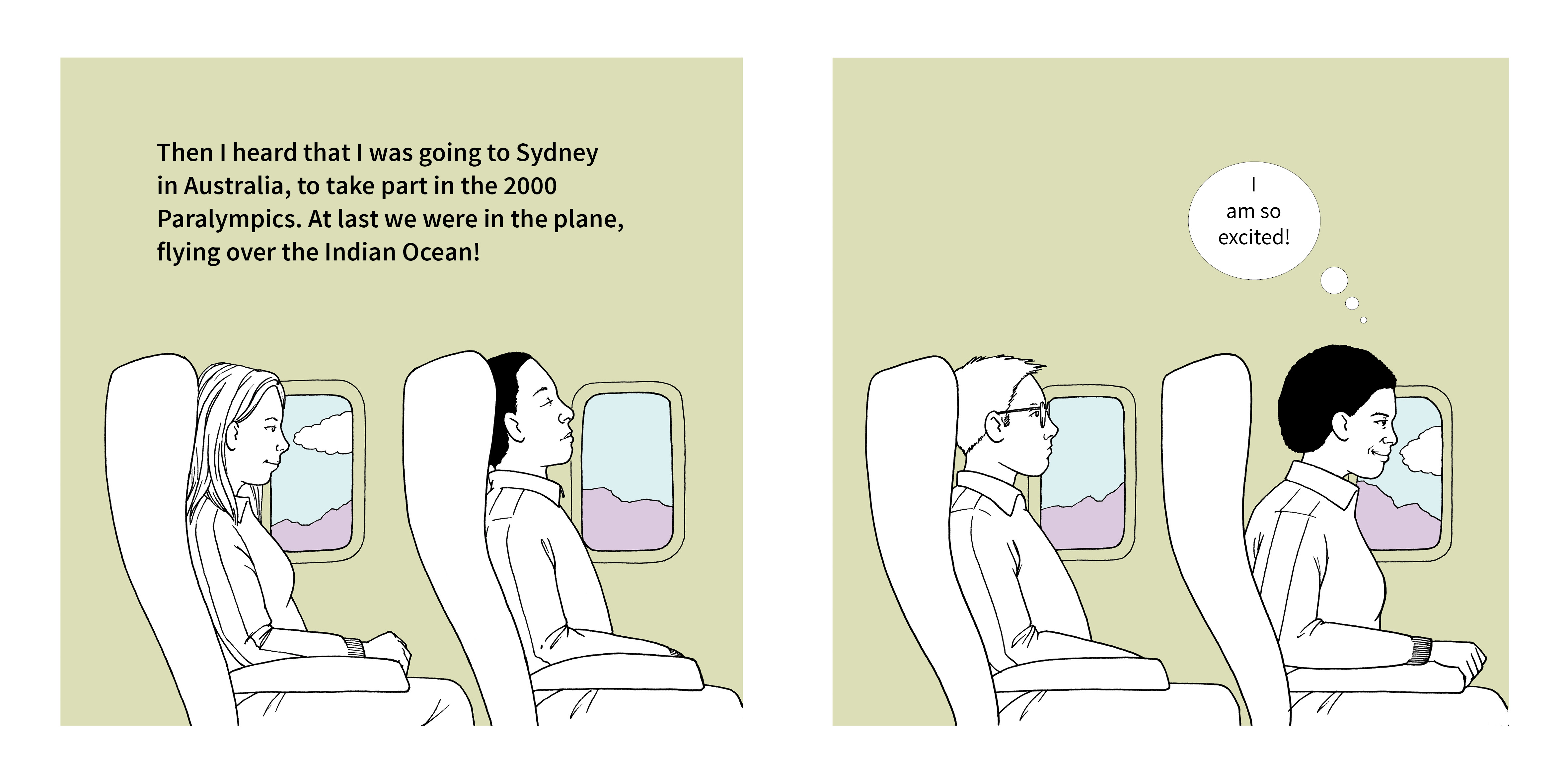Zanele Situ: My Story — original illustrated page 10, English text included