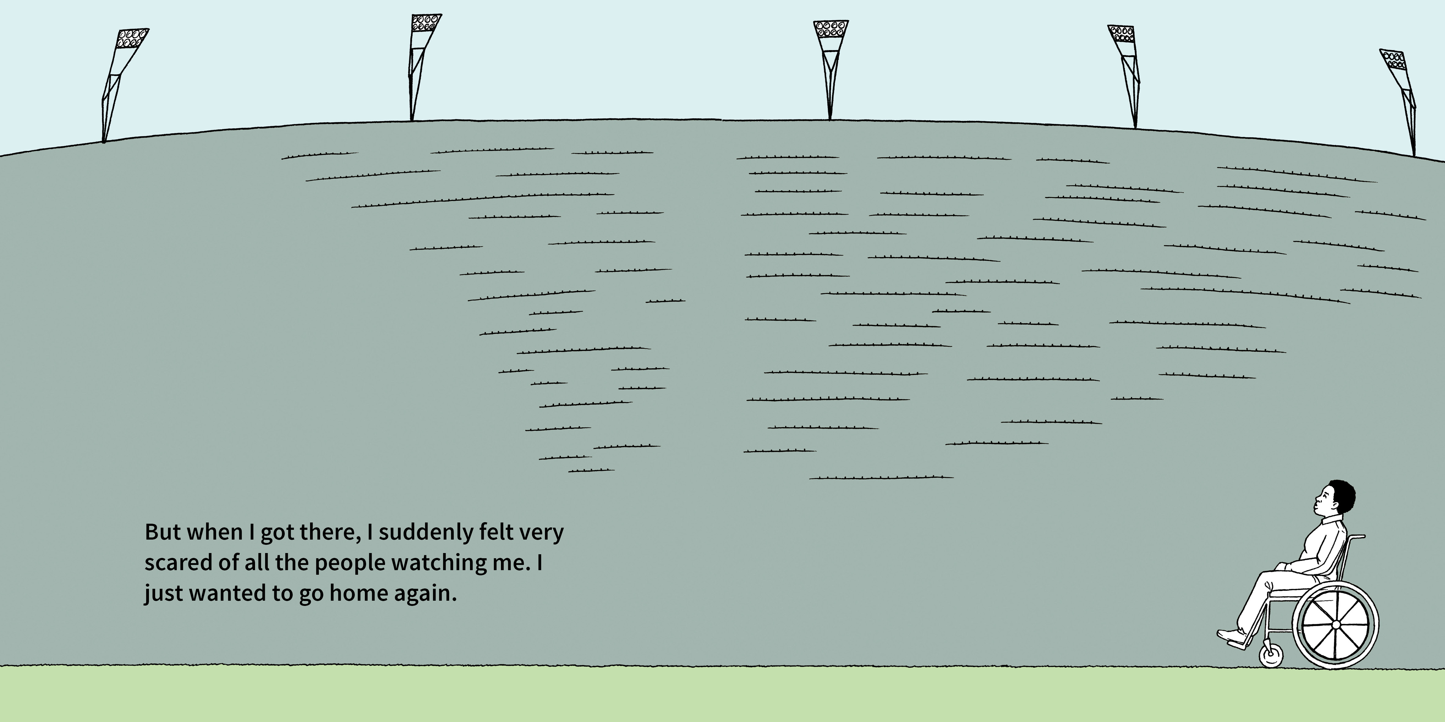 Zanele Situ: My Story — original illustrated page 11, English text included