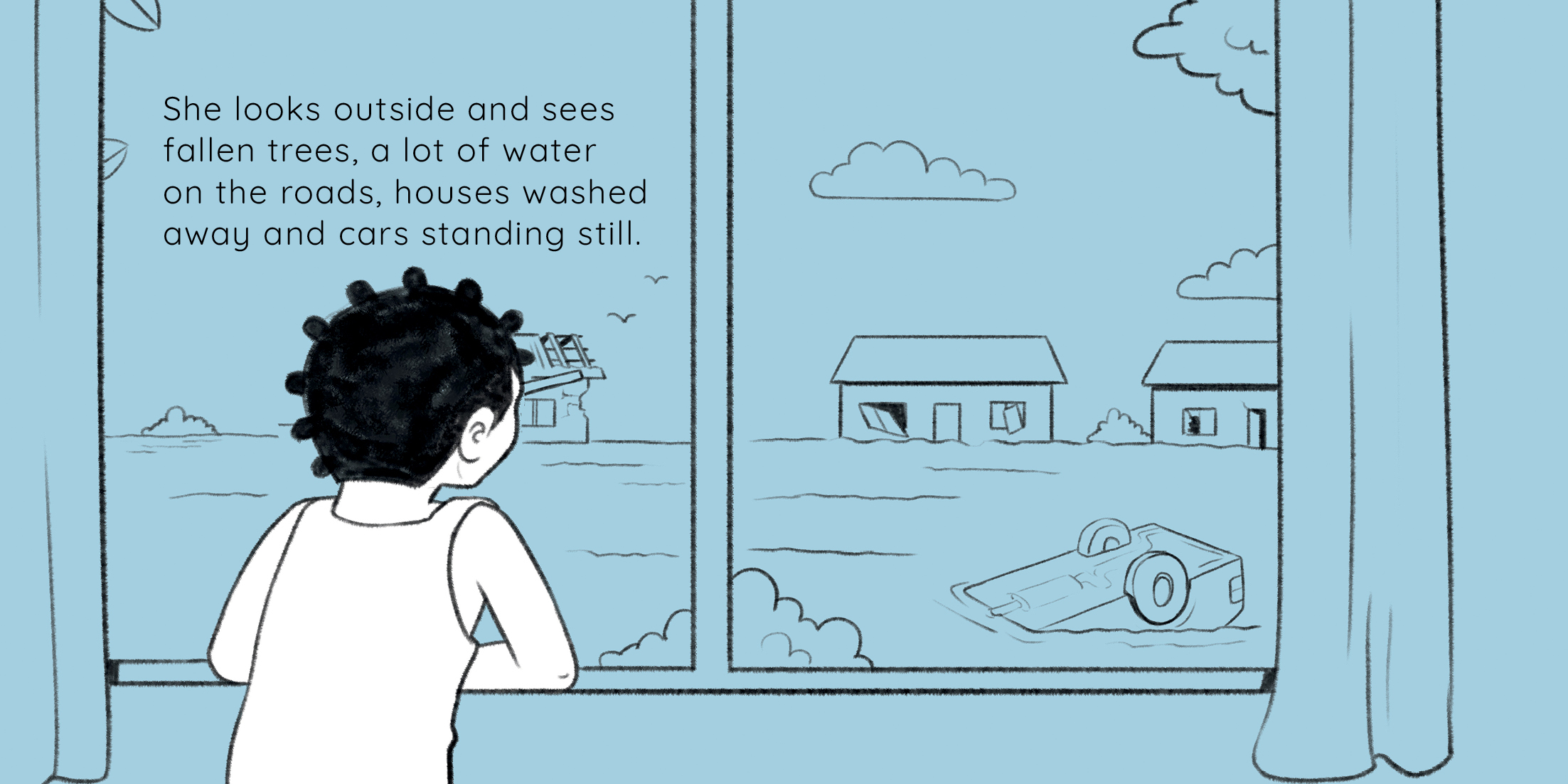 Zenande’s helping hands — original illustrated page 4, English text included